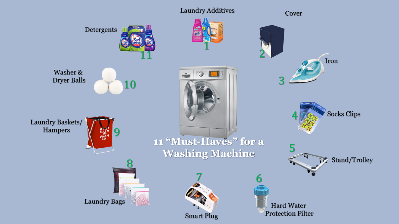 11 must haves washing machine accessories