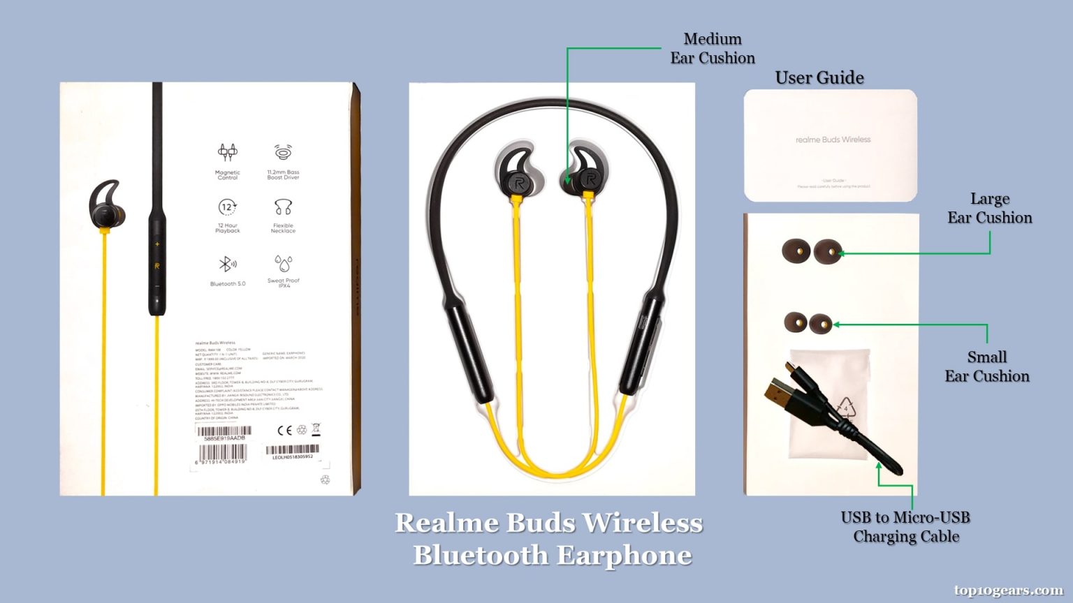 Realme buds wireless bluetooth earphone
