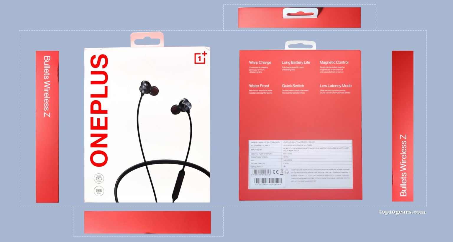 oneplus bullets wireless z battery mah