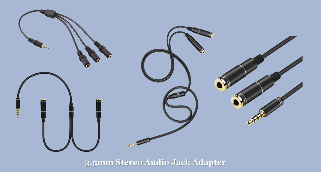 3.5mm Stereo Audio Jack Splitter