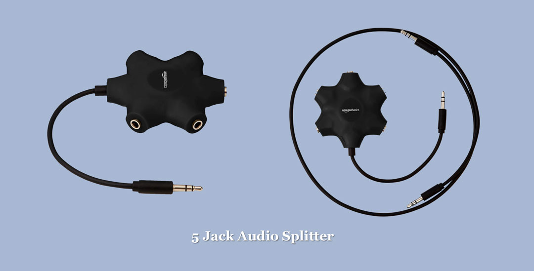 5 Jack Audio Splitter