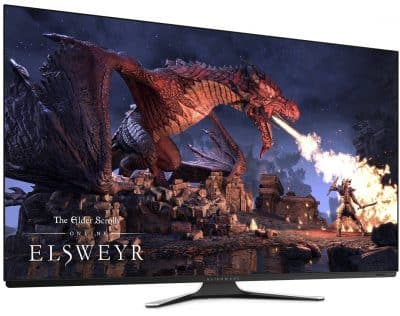 ALIENWARE 55 OLED GAMING MONITOR - AW5520QF