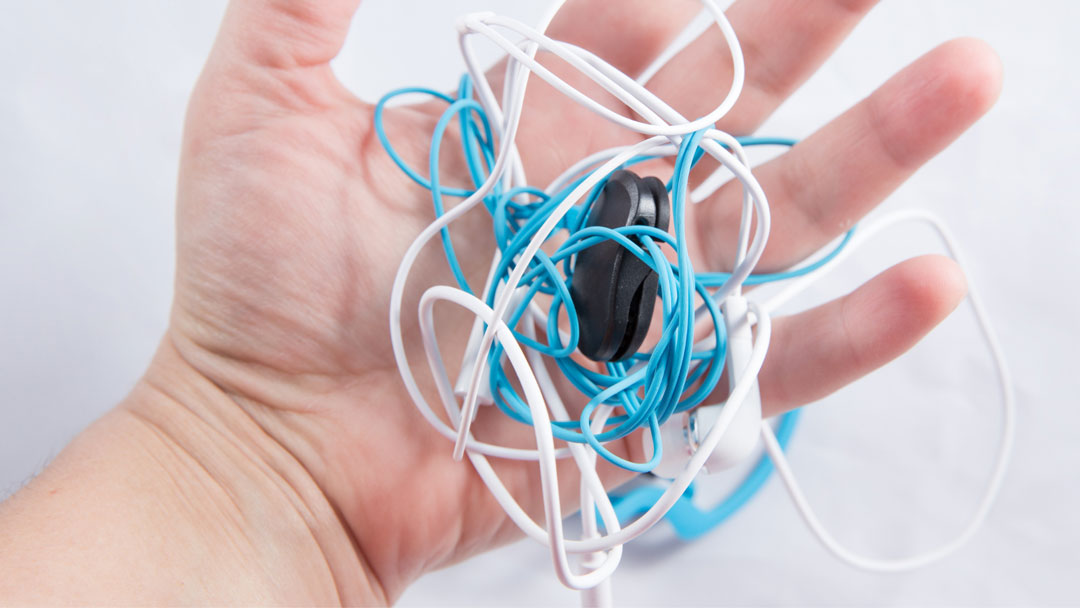 Tangled wired Headphone