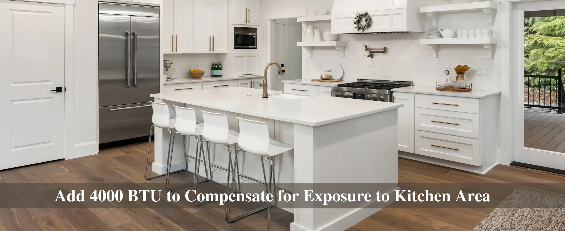 Exposure to Kitchen Area Factors that impact the Tonnage of an AC