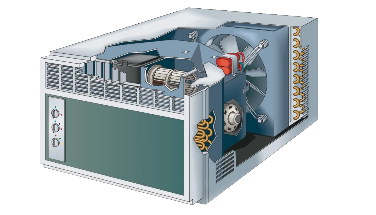 air conditioner internal structure