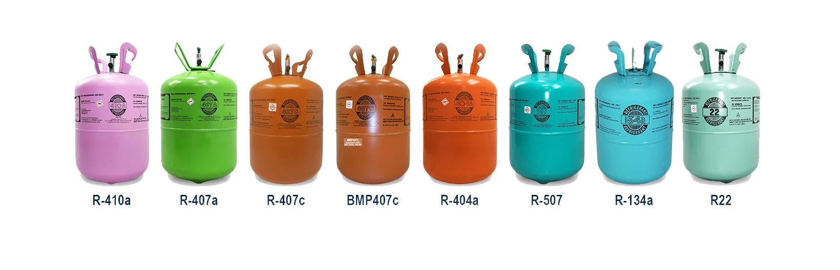 Different Refrigerants used in AC
