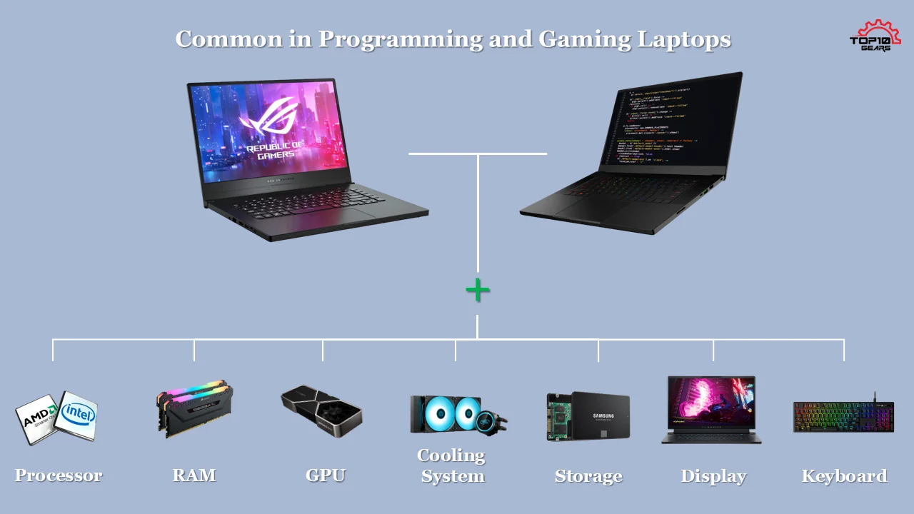 Common in Programming and Gaming Laptops