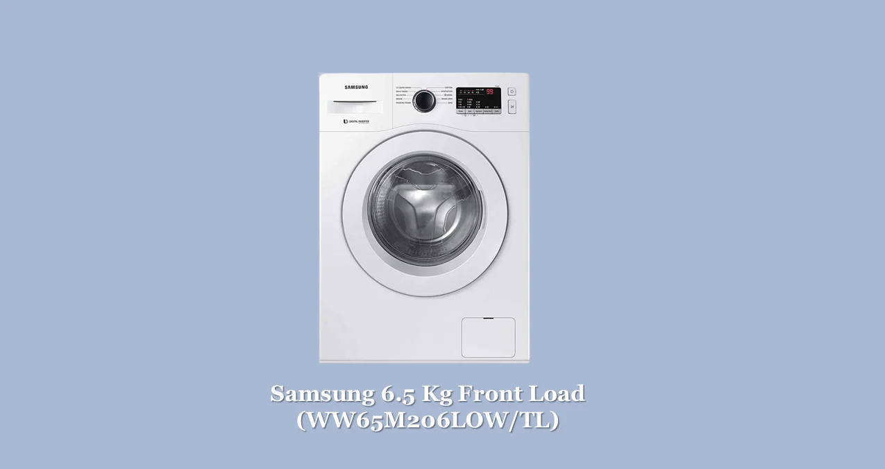Samsung 6.5 Kg Front load WW65M206LOW_TL