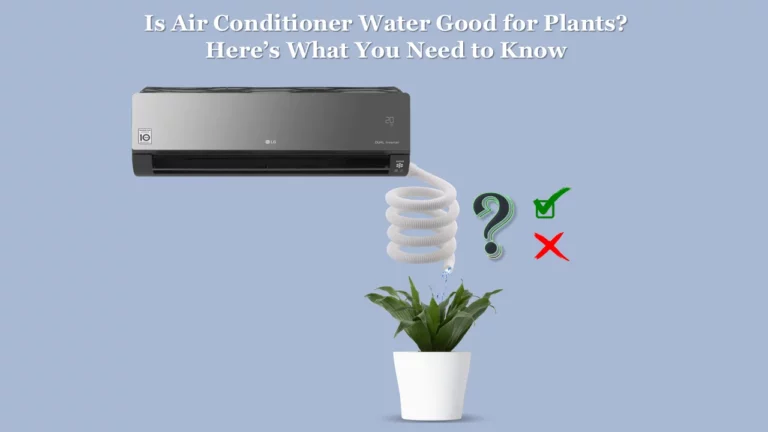 Is Air Conditioner Water Good for Plants? Here’s What You Need to Know