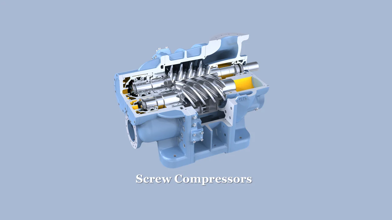 Screw AC Compressor