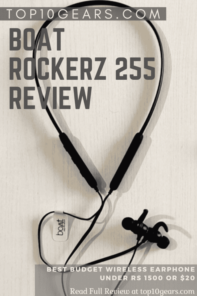 boat rockerz 255 review: best wireless earphone under 1500